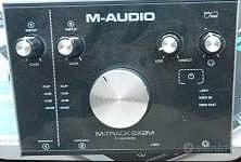 scheda audio M audio M-track 2x2M