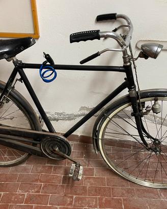Bicicletta antica uomo con freno a bacchetta