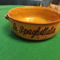 piatto in terracotta vintage 