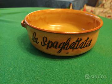 piatto in terracotta vintage 