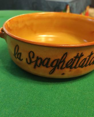 piatto in terracotta vintage 