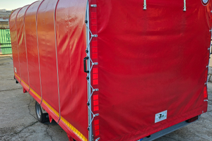 Carrello trasporto cose con centina scorrevole