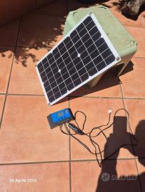 Pannello Solare 18W Per Auto - Caricabatterie Con USB Per Veicoli 12V - Foto 10