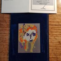 Multiplo d'Arte su lastra di Argento E.Treccani