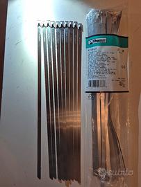 Fascette in acciaio Panduit MLT4H-LP 50 pezzi