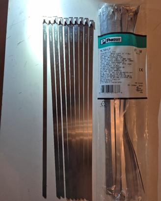 Fascette in acciaio Panduit MLT4H-LP 50 pezzi