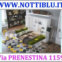 Letto a Scomparsa VE70 - 2 piazze con libreria