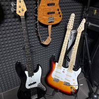 Stratocaster DOPPIO MANICO+JAZZ BASS x EPIPHONE