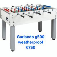 Calciobalilla Garlando G 500 Weatherproof Nuovo