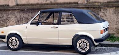 VOLKSWAGEN GOLF CABRIO RESTAURATA,TARGHE NERE, ASI