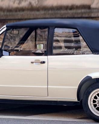 VOLKSWAGEN GOLF CABRIO RESTAURATA,TARGHE NERE, ASI