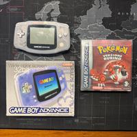 Nintendo game boy advance+pokemon rubino ORIGINALI