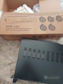 Amplificatore PA 120w 4 zone con MP3 Usb SD GBC 