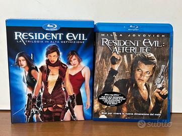 Resident Evil blu-ray 4 film