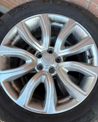 set di 4 cerchi e gomme range rover diametro 18