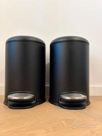 Coppia cestini portarifiuti bagno Cosmic Architect