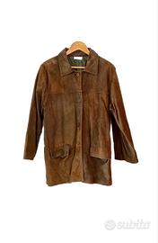 Cappotto in pelle vintage