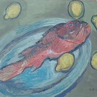 Quadro del pittore Attilio Uzzo