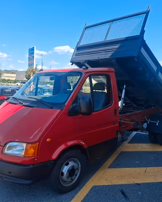 Ford transit 2.5 diesel ribaltabile trilaterale 