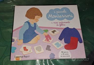 Gioco Montessori indumenti
