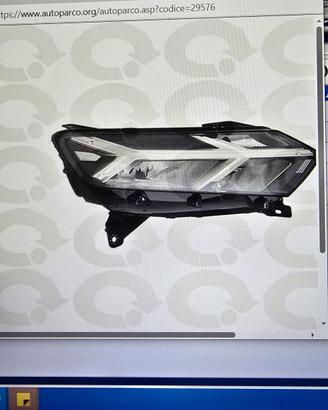 faro anteriore sinistro Dacia Sandero Stepway 2022