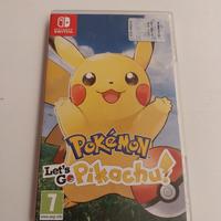 Videogioco  Pokemon Let's go Pikachu Nintendo 