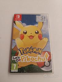 Videogioco  Pokemon Let's go Pikachu Nintendo 