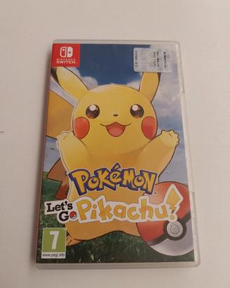 Videogioco  Pokemon Let's go Pikachu Nintendo 