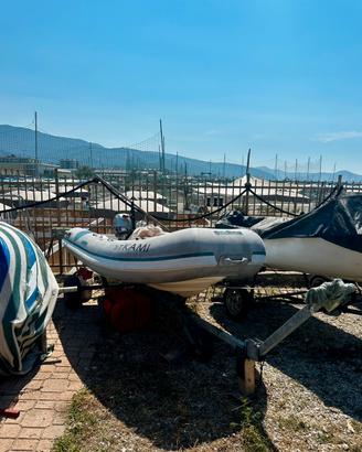 Gommone con posto barca