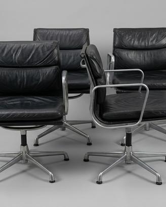 Sedie Soft Pad Eames, ICF De Padova