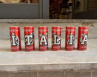 Lattine Coca Cola  ITALIA 330 ML UEFA 2012
