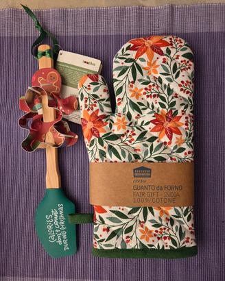 Set da cucina natalizio