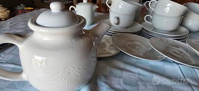 Servizio da tè mulino bianco vintage anni 80