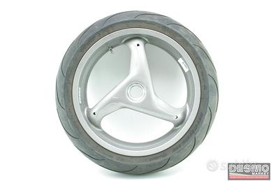 Cerchio ruota posteriore grigia monobraccio Ducati