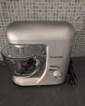 Impastatrice Klarstein con ciotola in vetro 