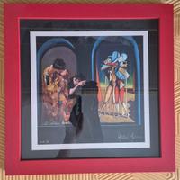 Serigrafia  "Baciami ancora" di Gianni Moramarco