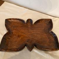 Vassoi legno a farfalla