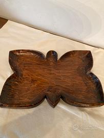 Vassoi legno a farfalla