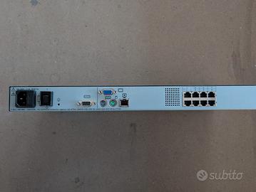 Switch KVM HP 1x8 CAT5 Console Server