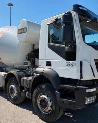 IVECO TRAKKER 450 con betoniera CIFA
