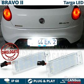 Luci Targa LED FIAT BRAVO 2 07-14 Placchette CANbu