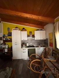 Cucina bianco satinato