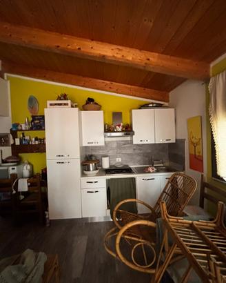 Cucina bianco satinato