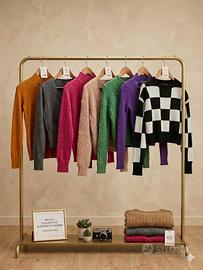 Set di 8 maglioni donna