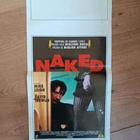 Locandina originale film Naked 1993 Mike Leigh