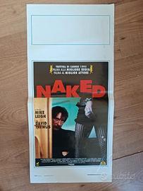 Locandina originale film Naked 1993 Mike Leigh