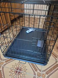 Gabbia per cani in metallo