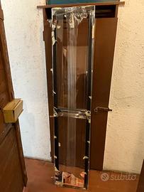 OXBERG Ante a vetro, marrone scuro effetto rovere