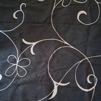 Tappeto nero/argento