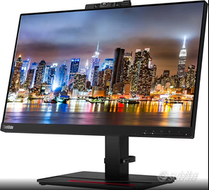Monitor Lenovo 22'' con Webcam Integrata Fhd